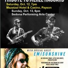 Haggard Brothers Perform In Payson And Sedona October 12-13; EmiSunshine To Open