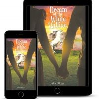 Julia Oliver Promotes Her Historical Romantic Novel DREAM OF THE WHITE STALLION
