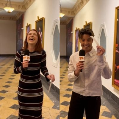 Lydia Fair&eacute;n y Aaron Cobos juegan a reconocer frases de personajes anteriores