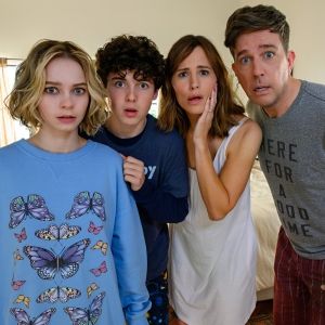 FAMILY SWITCH Starring Jennifer Garner, Ed Helms, Emma Myers & Brady Noon Sets…