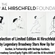 BC/EFA Auctions Limited Edition Autographed Al Hirschfeld Prints