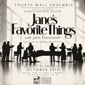 Jane Kaczmarek to Join Fourth Wall Ensemble for JANE'S FAVORITE THINGS