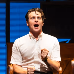 Jonathan Groff Wins 2024 Tony Award for Best Performance by an Actor in a Leading…