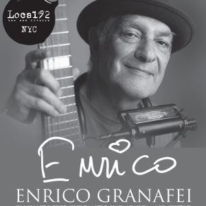 Harmonica Player, Guitarist, Vocalist Enrico Granafei to Appear Every Wednesday In…