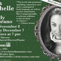 Liora Michelle Returns To Don't Tell Mama Next Month