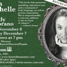 Liora Michelle Returns To Don't Tell Mama Next Month