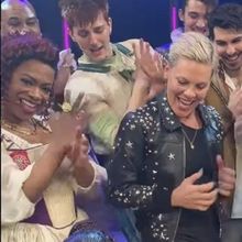 Video: P!nk Visits & JULIET For Kandi Burruss' Final Performance