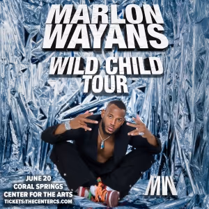 Coral Springs Center For The Arts To Present MARLON WAYANS: WILD CHILD TOUR In June