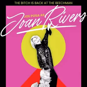 Interview: Joe Posa Performs as Joan Rivers at The Laurie Beechman