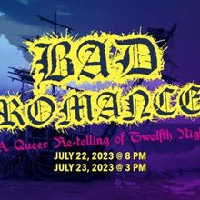 Out Front Theatre Company to Present BAD ROMANCE: A Queer Retelling of Twelfth Night
