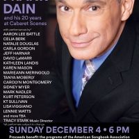 THE AMERICAN SONGBOOK ASSOCIATION AND CABARET SCENES CELEBRATES FRANK DAIN Will Play…