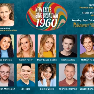 Cast Set for NEW FACES SING BROADWAY 1960 at Porchlight Music Theater