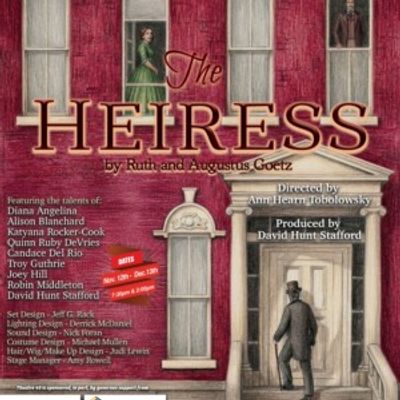 THE HEIRESS to Open at Theatre 40 in Beverly Hills