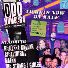 FRIGID Nightcap to Present ODD NUMBERS at Under St. Marks