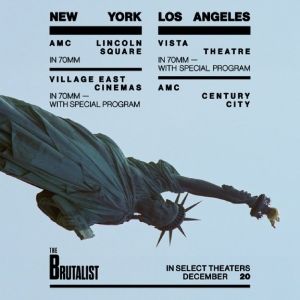 A24's THE BRUTALIST to Screen in Select 70mm Special Presentations