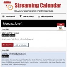 BroadwayWorld Launches Most Comprehensive Streaming Calendar!