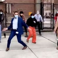 VIDEO: Boston Medical Center Employees Dance to Celebrate the Arrival of the…