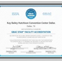 Kay Bailey Hutchison Convention Center Dallas Achieves GBAC STAR Facility…