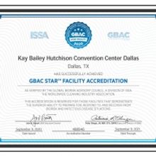 Kay Bailey Hutchison Convention Center Dallas Achieves GBAC STAR Facility Accreditati