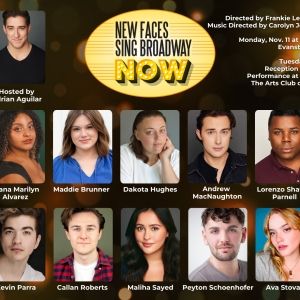 Cast Set for NEW FACES SING BROADWAY NOW at Porchlight Music Theatre