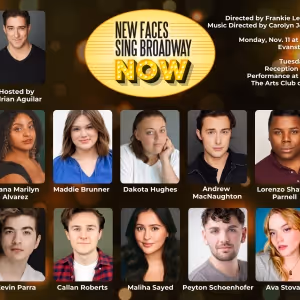 Cast Set for NEW FACES SING BROADWAY NOW at Porchlight Music Theatre