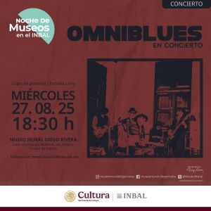 El Museo Mural Diego Rivera Invita A Una Velada Musical Al Ritmo Del Blues