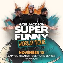 Nate Jackson Brings World Tour To Stop Overture Center In November
