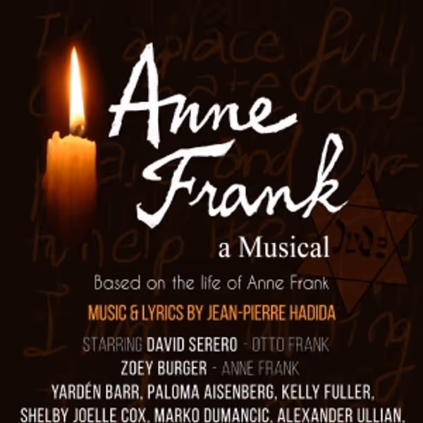 Cast Set For ANNE FRANK, A MUSICAL Off-Broadway Photo