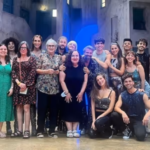La actriz nominada al Tony Olga Merediz visita MAMMA MIA! en Madrid