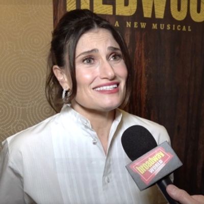 Video: Idina Menzel returns to Broadway in REDWOOD- Inside Opening Night