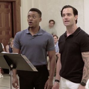 Video: TITANIC Sails On Into Rehearsals at Encores!
