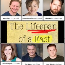 Cast and Creative Team Set for THE LIFESPAN OF A FACT at Oil Lamp Theater