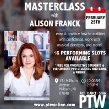 Performers Theatre Workshop to Host Masterclass With Casting Director Alison Franck T