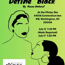 DEFINE 'BLACK' to Make World Premiere at District Fringe SPARK Reading Series