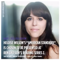 Heloise Wilson's AMERICAN STANDARD Will Be Presented at Ren Gyo Soh's New Reading…