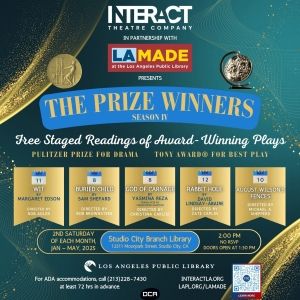 Interact Theatre Company to Present Free Staged Readings of Pulitzer & Tony…
