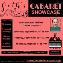 Seth Bisen-Hersh to Present Andrew Lloyd Webber Tribute Cabarets at Don't Tell Mama