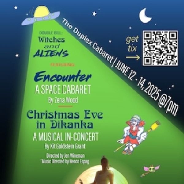 Cast Set for CHRISTMAS EVE IN DIKANKA: A Musical In-Concert at The Duplex Photo