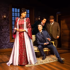 Review: SHERLOCK HOLMES AND THE CAST OF THE JERSEY LILY Thrills Its Audiences with…