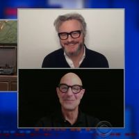 VIDEO: Colin Firth & Stanley Tucci On Co-Starring In SUPERNOVA on THE LATE SHOW WITH…