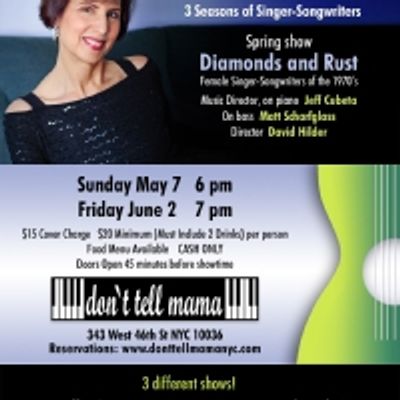 Lucille Carr-Kaffashan Returns To Don't Tell Mama With THREE SEASONS OF SINGER-SONGWRITERS