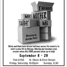 Review: THINGS MY MOTHER TAUGHT ME at Kechi Playhouse