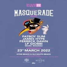 Fatboy Slim, James Hype & More Announced for 'The Masquerade' Miami Music Week