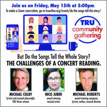 Theater Resources Unlimited to Host Zoom Talk on Concert Reading Challenges