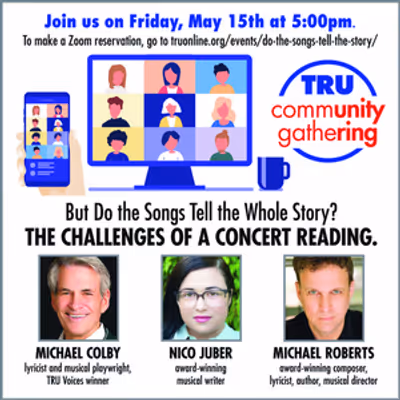 Theater Resources Unlimited to Host Zoom Talk on Concert Reading Challenges