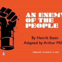 Clark Nicholson of AN ENEMY OF THE PEOPLE at Gamut Theatre Group