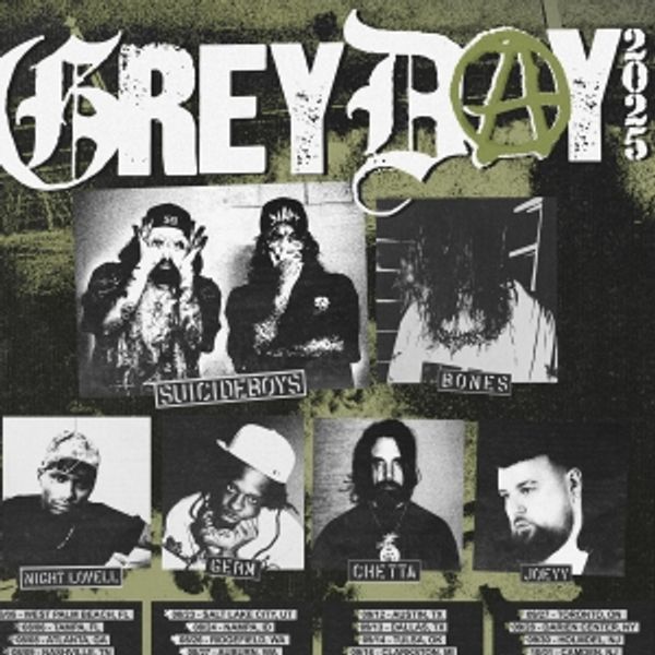 $uicideboy$ Unveil Massive 'Grey Day Tour' Dates for 2025 Photo