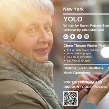 YOLO to Have World Premiere At Chain Theatre's Winterfest