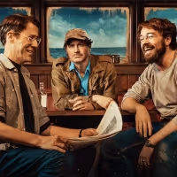 VIDEO: Watch the New Trailer for THE SHARK IS BROKEN at the Ambassadors Theatre