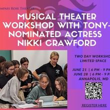 Nikki Crawford Will Teach a Musical Theater Workshop in Maryland